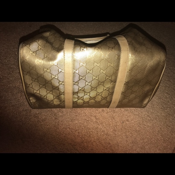 authentic gucci  handbag GOLD LIMITED EDIT… - Picture 6 of 12